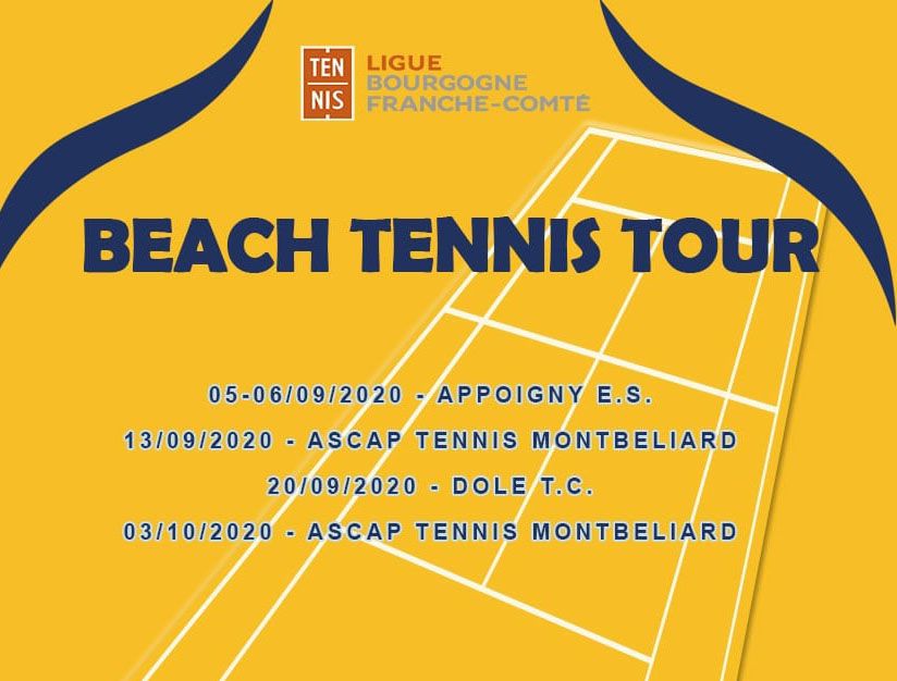 Beach Tennis Tour BOURGOGNE-FRANCHE-COMTE