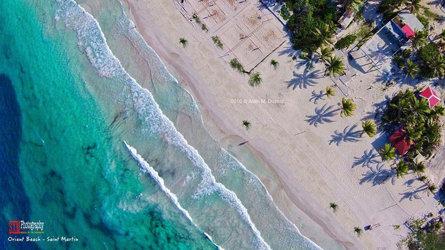 Friendly Caribbean Beach tennis