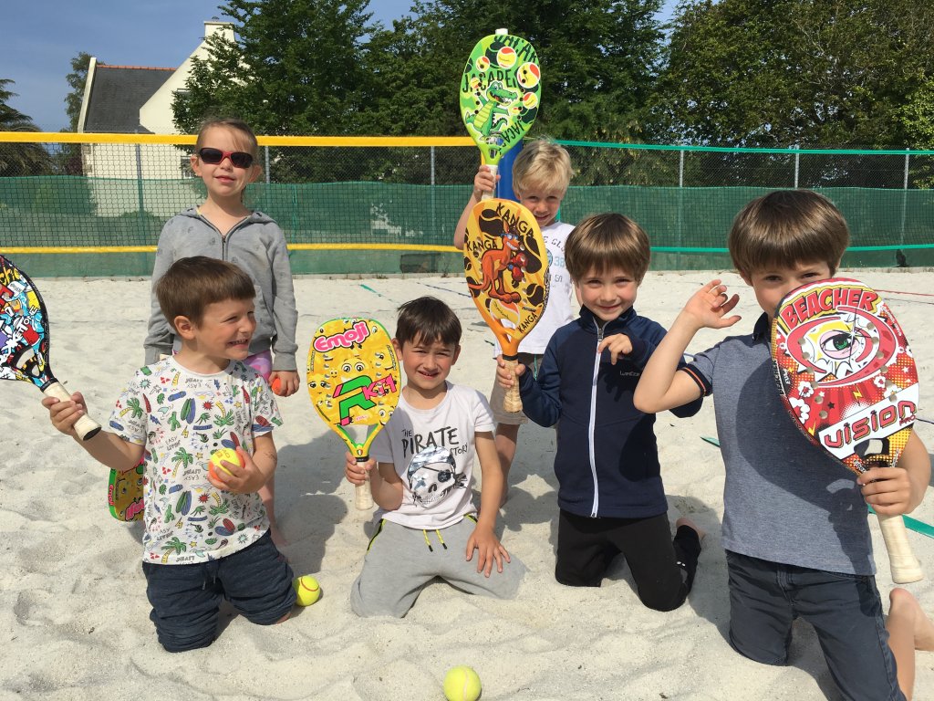 Le Beach tennis pour les plus petits !!!???