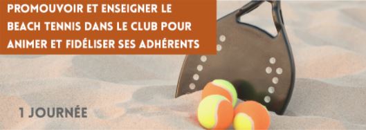 Journée de formation Beach tennis 17 mai 2021. Ligue de Bretagne 