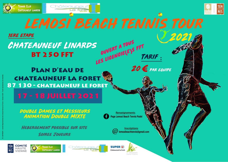 Tournoi de Beach tennis . LEMOSI BEACH TENNIS TOUR