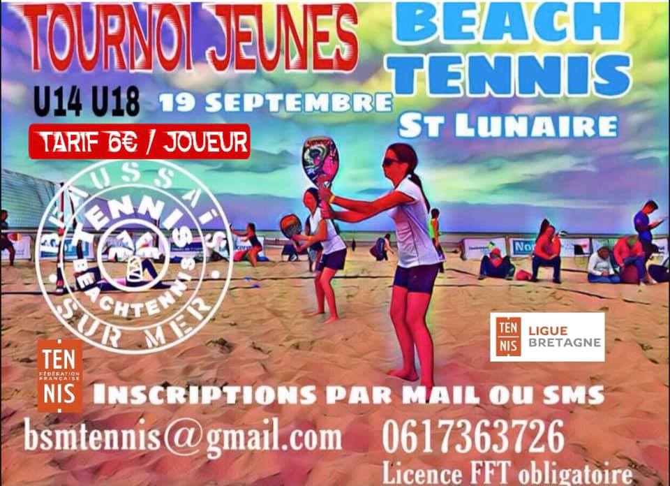 Tournoi de Beach Tennis U14 et U18 BEAUSSAIS SUR MER 