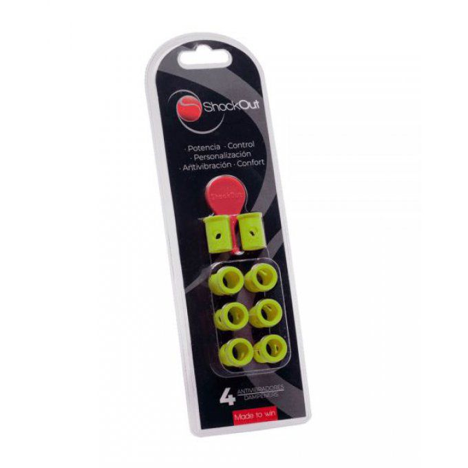 Anti vibrateurs Padel SHOCKOUT JAUNE