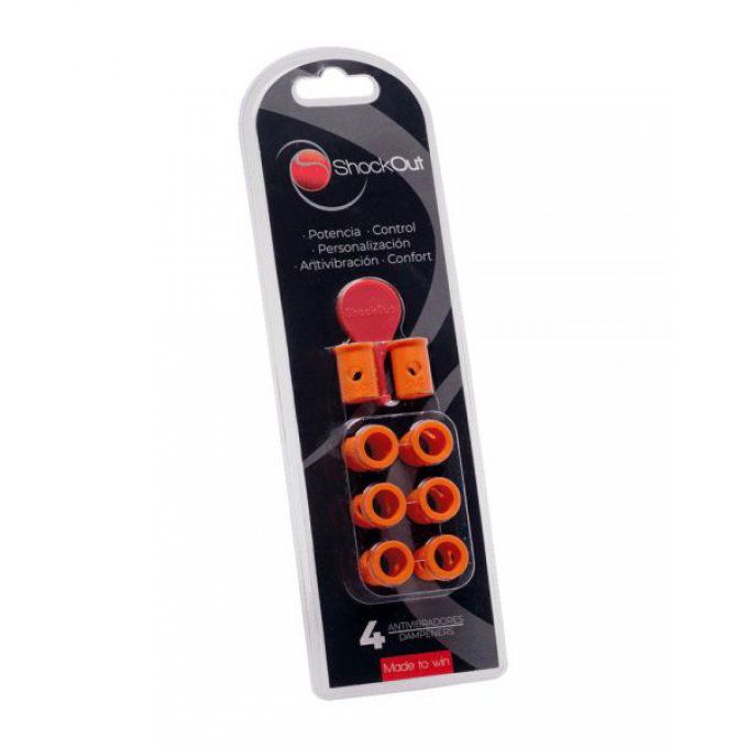 Anti vibrateurs Padel SHOCKOUT Orange