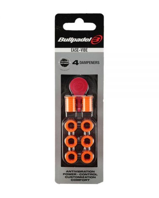 Anti vibrateurs Padel BULLPADEL EASY VIBE ORANGE