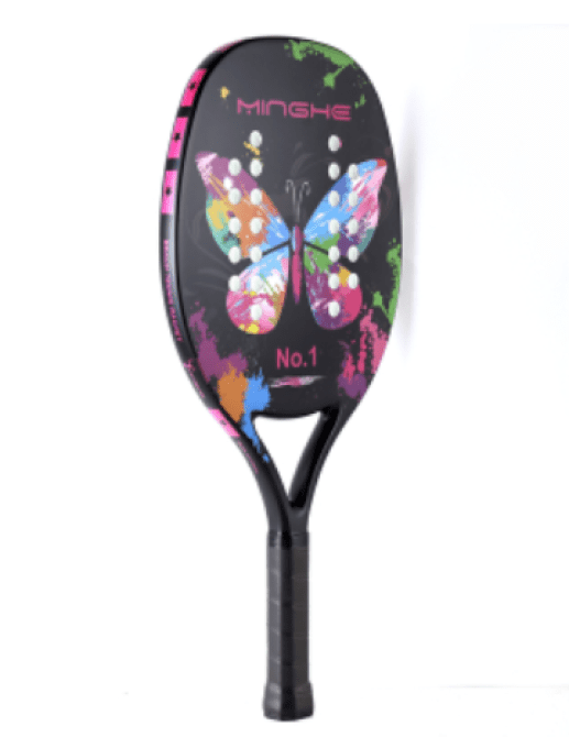 Raquette de BEACH TENNIS MINGHE BUTTERFLY N°1