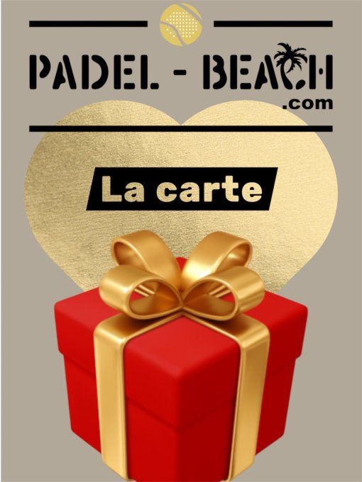 CARTE CADEAU PADEL BEACH