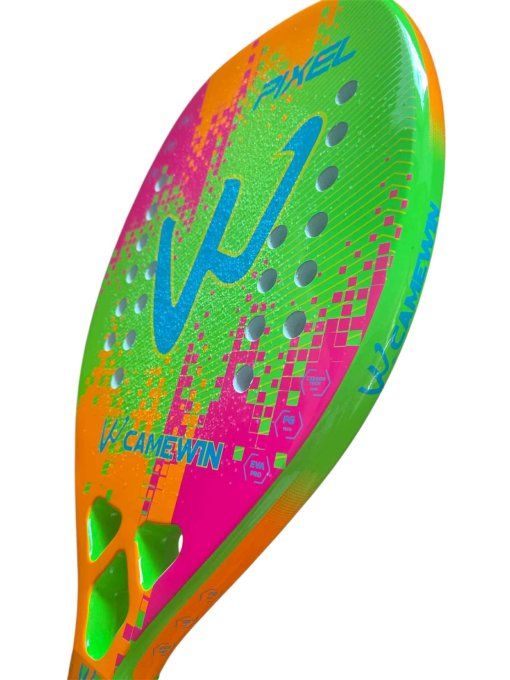 Raquette de BEACH TENNIS CAMEWIN PIXEL GREEN