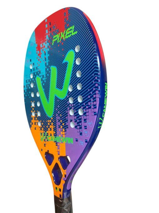 Raquette de BEACH TENNIS CAMEWIN PIXEL BLUE