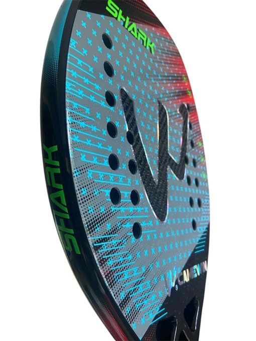 Raquette de BEACH TENNIS CAMEWIN SHARK BLUE