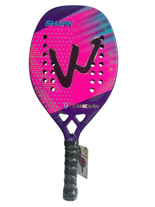 Raquette de BEACH TENNIS CAMEWIN SHARK PINK