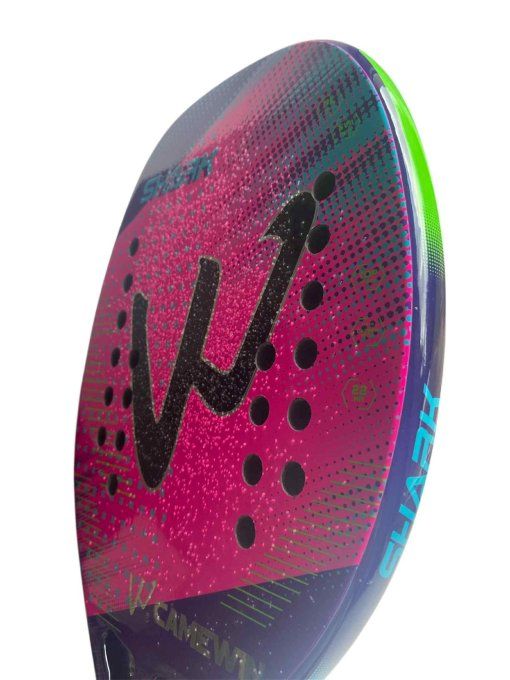 Raquette de BEACH TENNIS CAMEWIN SHARK PINK