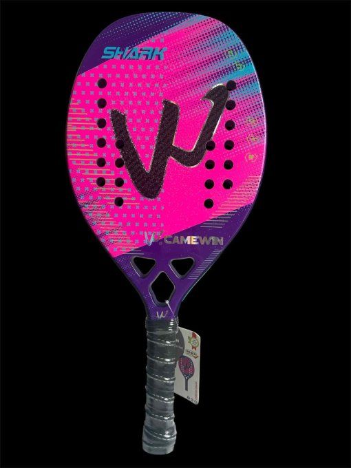 Raquette de BEACH TENNIS CAMEWIN SHARK PINK