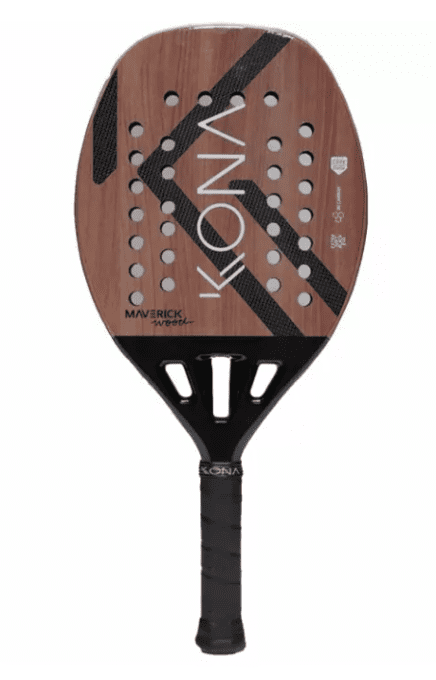 Raquette de BEACH TENNIS KONA MAVERICK WOOD 2023