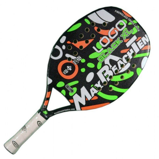 Raquette de Beach tennis MBT LOGO XL BLACK 2022