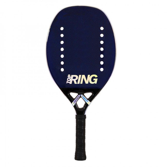 Raquette de beach tennis TOP RING BLUE LOGO FLUO 2022 
