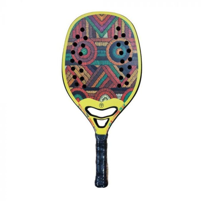 Raquette de Beach tennis TURQUOISE SAMSARA YELLOW 2023