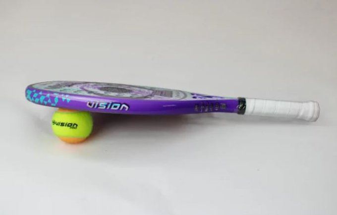 Raquette de beach tennis VISION WHITE CARBON 2024