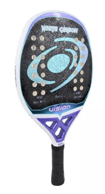 Raquette de beach tennis VISION WHITE CARBON 2026