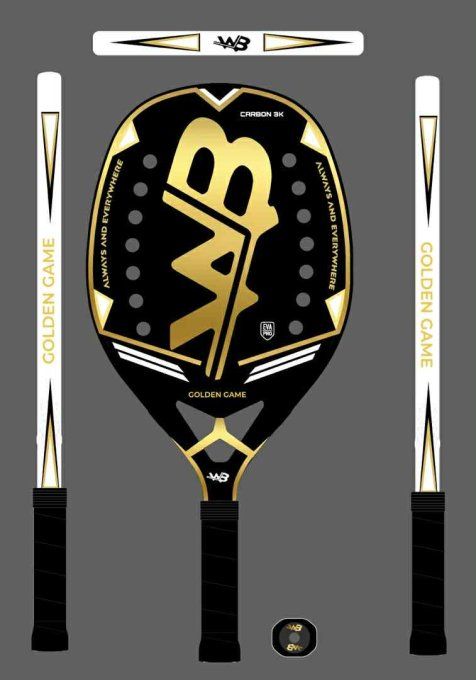 Raquette de Beach Tennis WAB GOLDEN GAME 2026
