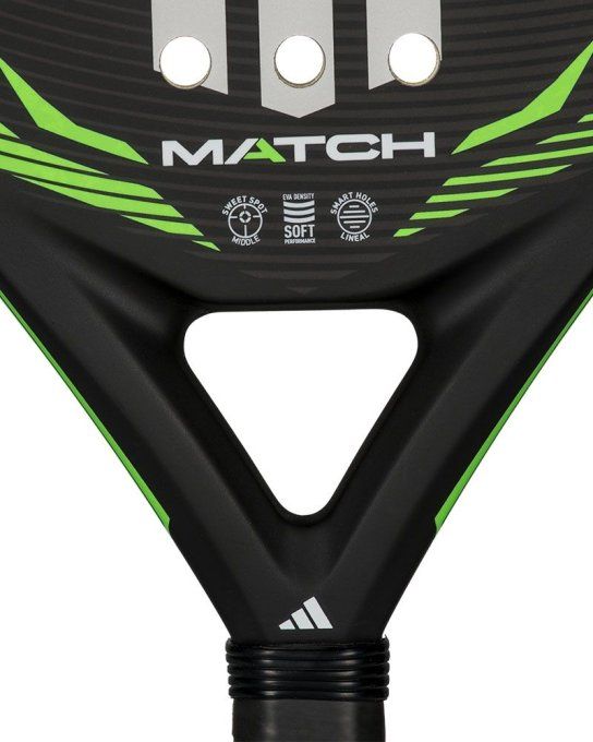 Raquette de Padel ADIDAS MATCH 2026 BLACK GREEN