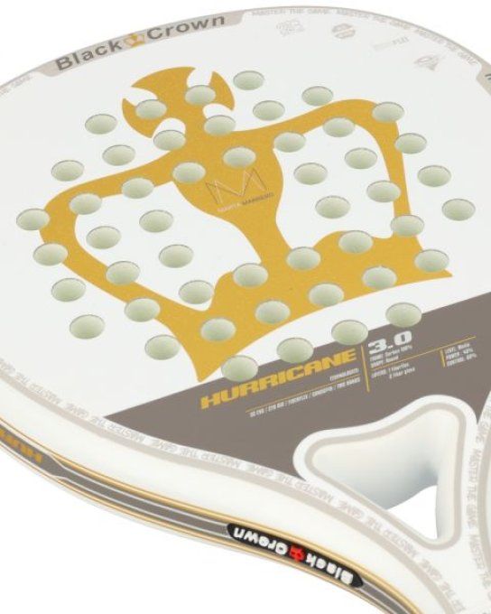 Raquette de Padel BLACK CROWN HURRICANE 3.0