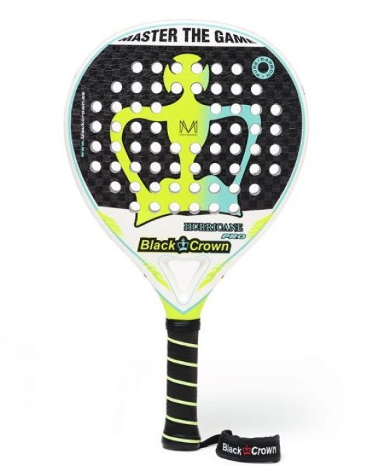 Raquette de Padel BLACK CROWN HURRICANE PRO - Copie