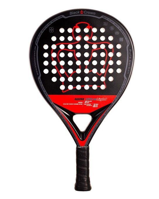 Raquette de Padel BLACK CROWN WIN ULTRALIGHT 2025