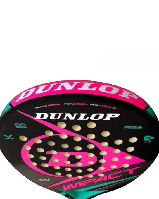 Raquette de PADEL DUNLOP IMPACT PINK