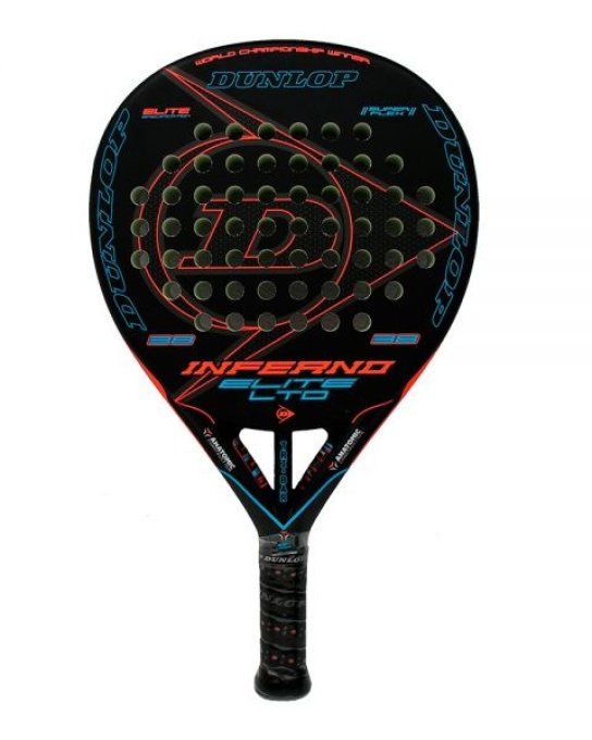 Raquette de Padel DUNLOP INFERNO ELITE LT G1 BLEU ORANGE