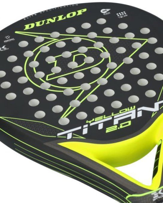 Raquette de Padel DUNLOP TITAN YELLOW