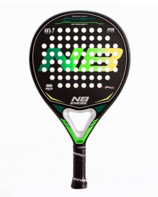 Raquette de Padel ENEBE COMBAT ULTRASOFT VERTE