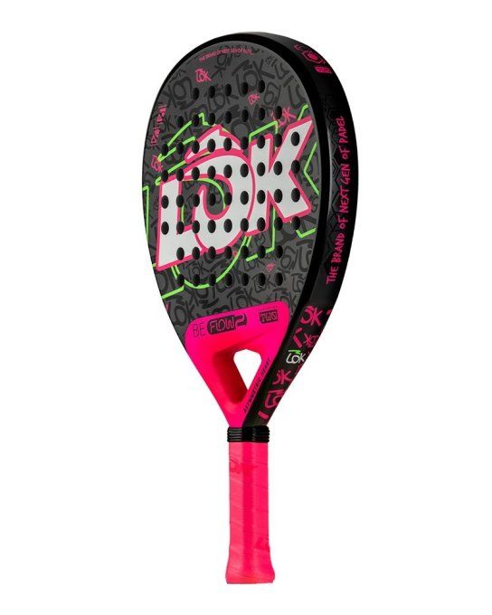 Raquette de Padel LOK BE FLOW PINK GEN 2026