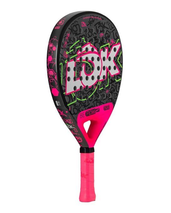 Raquette de Padel LOK BE FLOW PINK GEN 2026