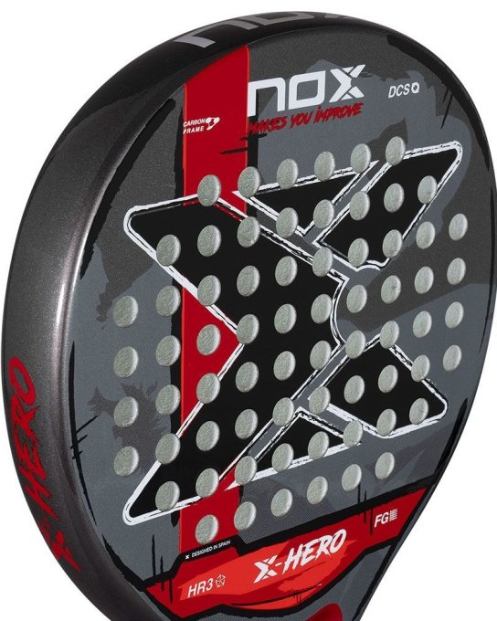 Raquette de Padel NOX HERO RED