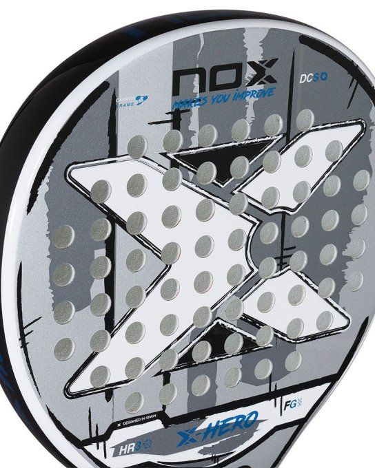 Raquette de Padel NOX HERO WHITE 2026