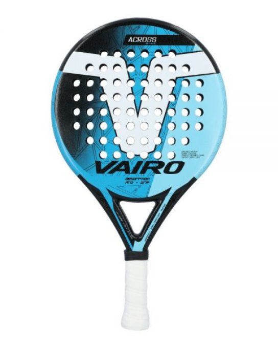 Raquette de PADEL VAIRO ACROSS BLUE SAND FINISH