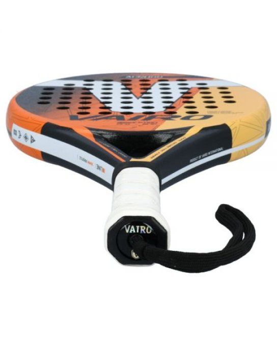 Raquette de PADEL VAIRO ACROSS ORANGE SAND FINISH