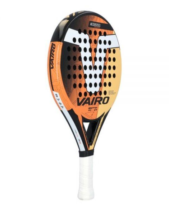 Raquette de PADEL VAIRO ACROSS ORANGE SAND FINISH