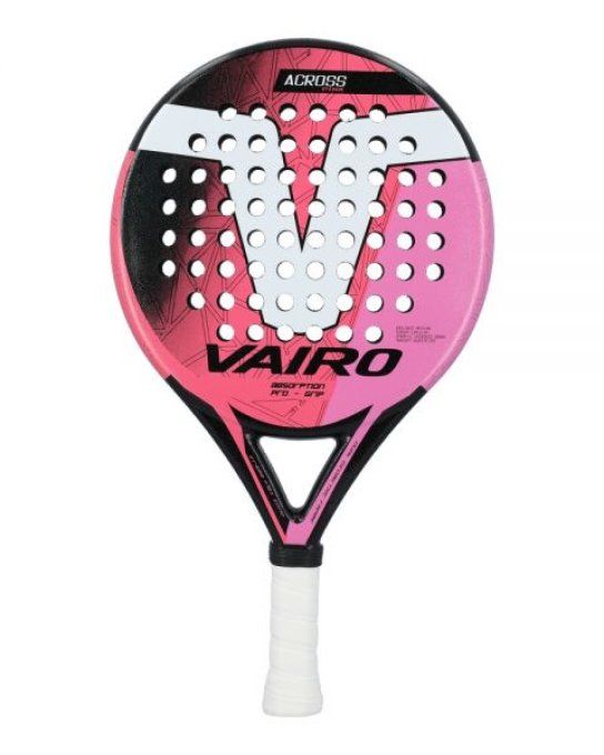 Raquette de PADEL VAIRO ACROSS PINK FINISH