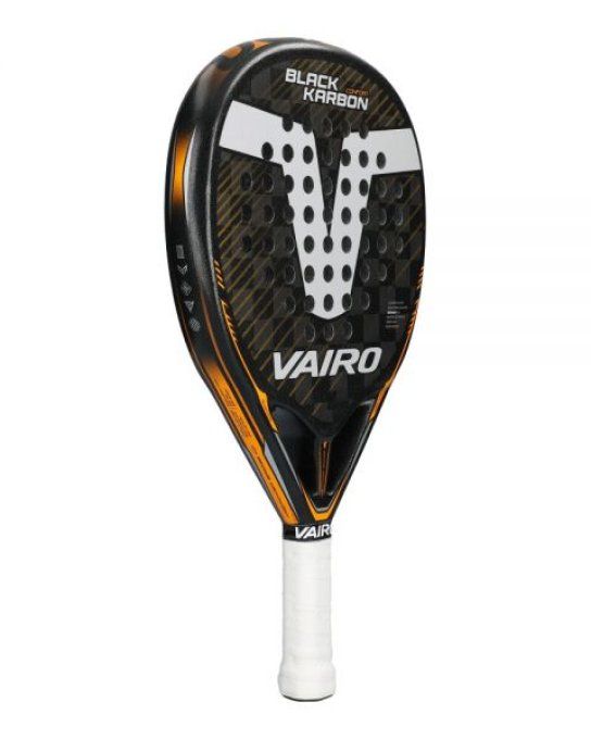 Raquette de PADEL VAIRO BLACK CARBON CONFORT