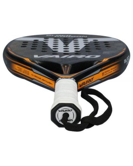 Raquette de PADEL VAIRO BLACK CARBON CONFORT