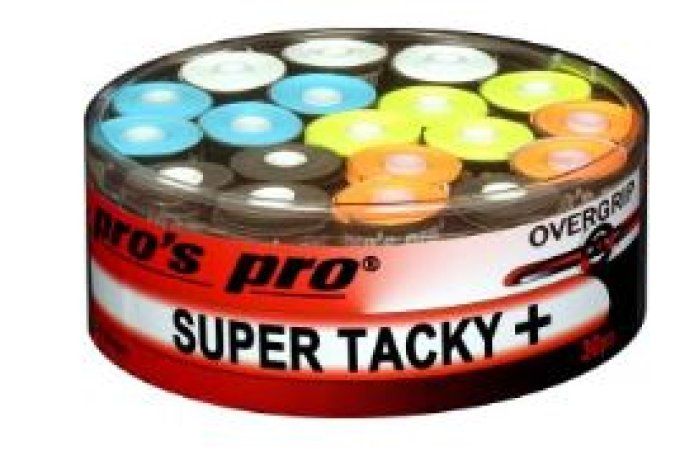 Boîte de SURGRIPS PRO'S PRO SUPER TACKY + x 30 multicolors