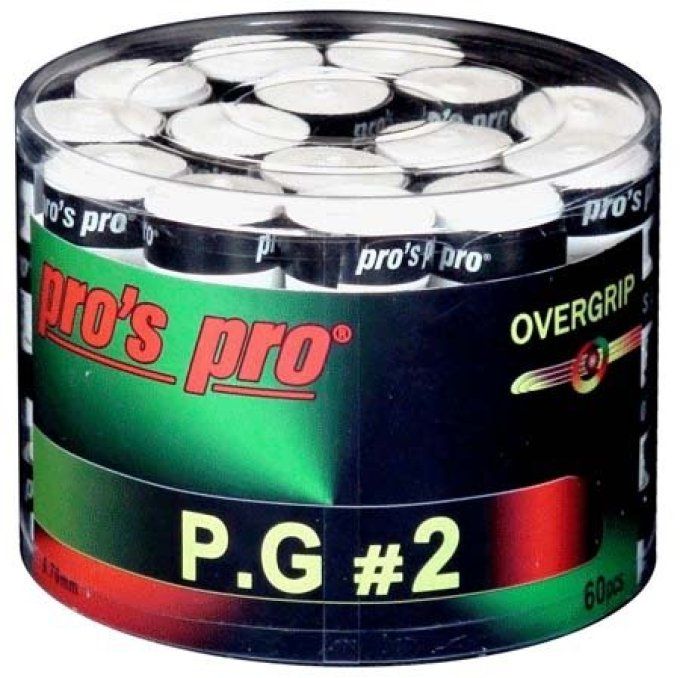 Boîte de SURGRIPS PRO'S PRO PG 2 x 60 blanc 
