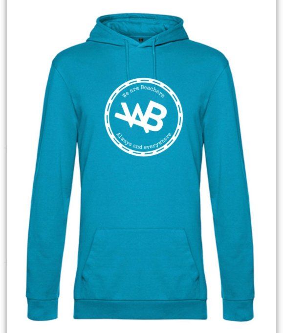 Sweat shirt Bleu Femme We are Beachers
