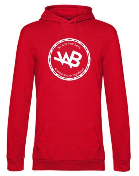Sweat shirt rouge Femme We are Beachers     