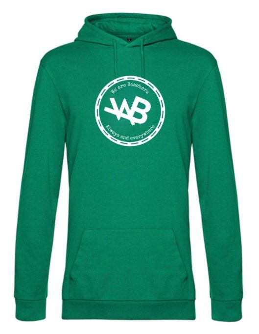 Sweat shirt vert Femme We are Beachers      