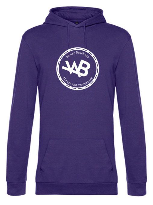 Sweat shirt violet Femme We are Beachers       